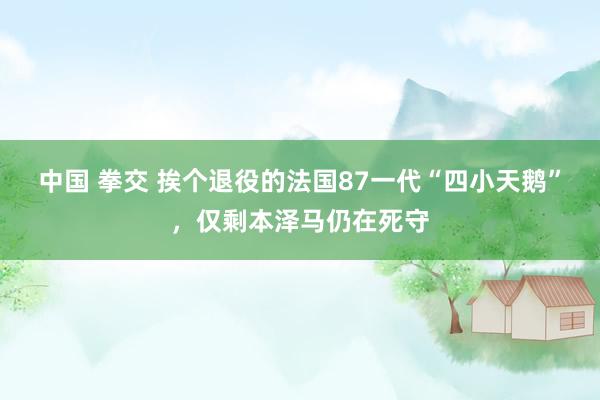 中国 拳交 挨个退役的法国87一代“四小天鹅”，仅剩本泽马仍在死守